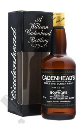 Bowmore 11 years 1979 - 1990 75cl