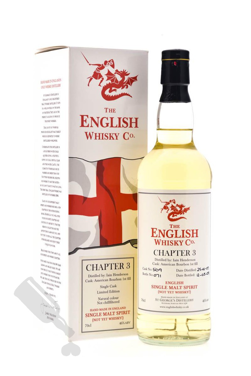 The English Whisky Co. Chapter 3 Single Cask #509