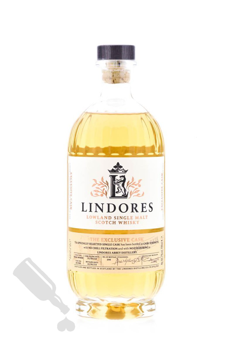 Lindores Abbey The Exclusive Cask Bourbon Cask #18/408