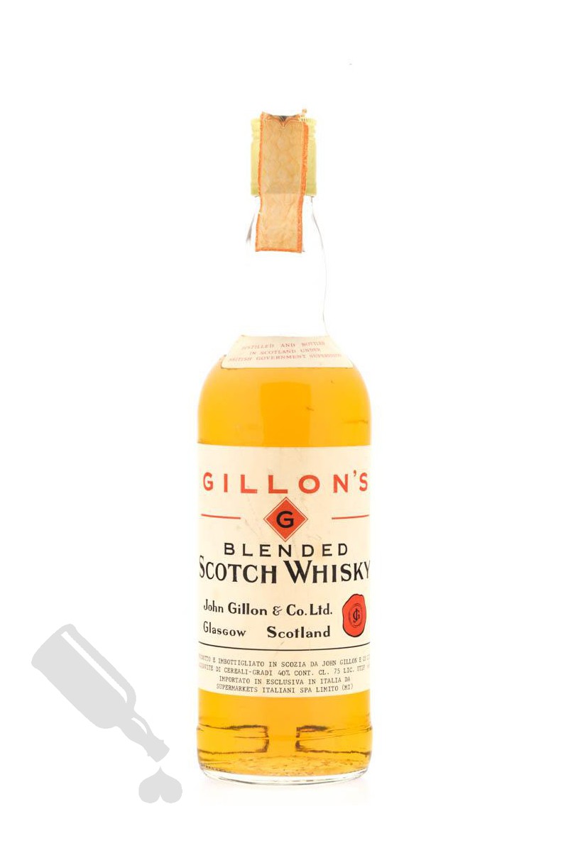 Gillon's Blended Scotch Whisky 75cl - Bot. 1980's