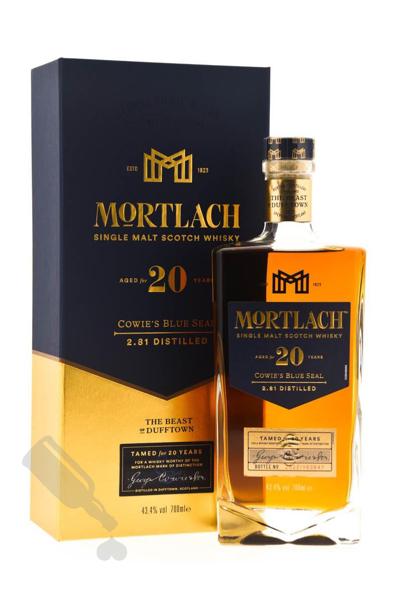 Mortlach 20 years Cowie's Blue Seal