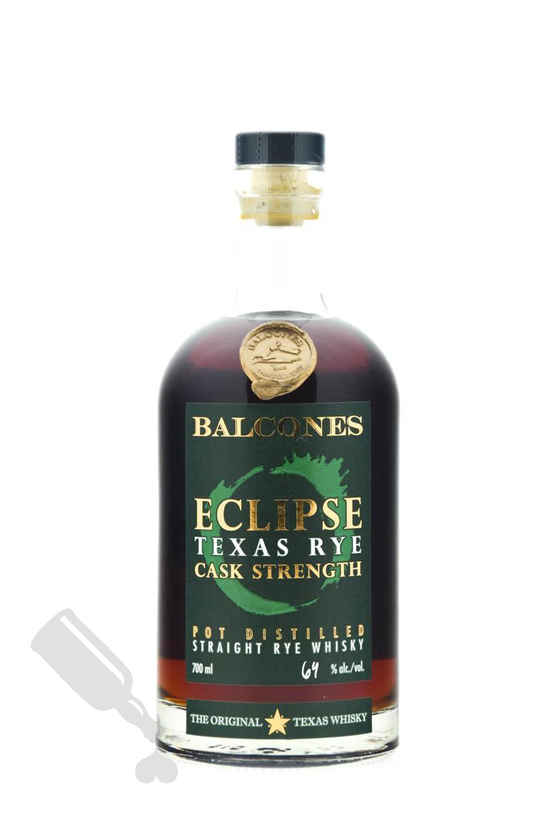 Balcones Eclipse Texas Rye Cask Strength
