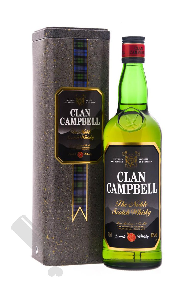 Clan Campbell The Noble Blended Scotch Whisky - Aux Délices des Papilles