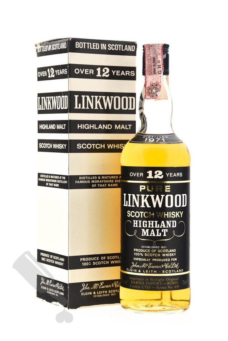 Linkwood 12 years Distilled 1971 75cl