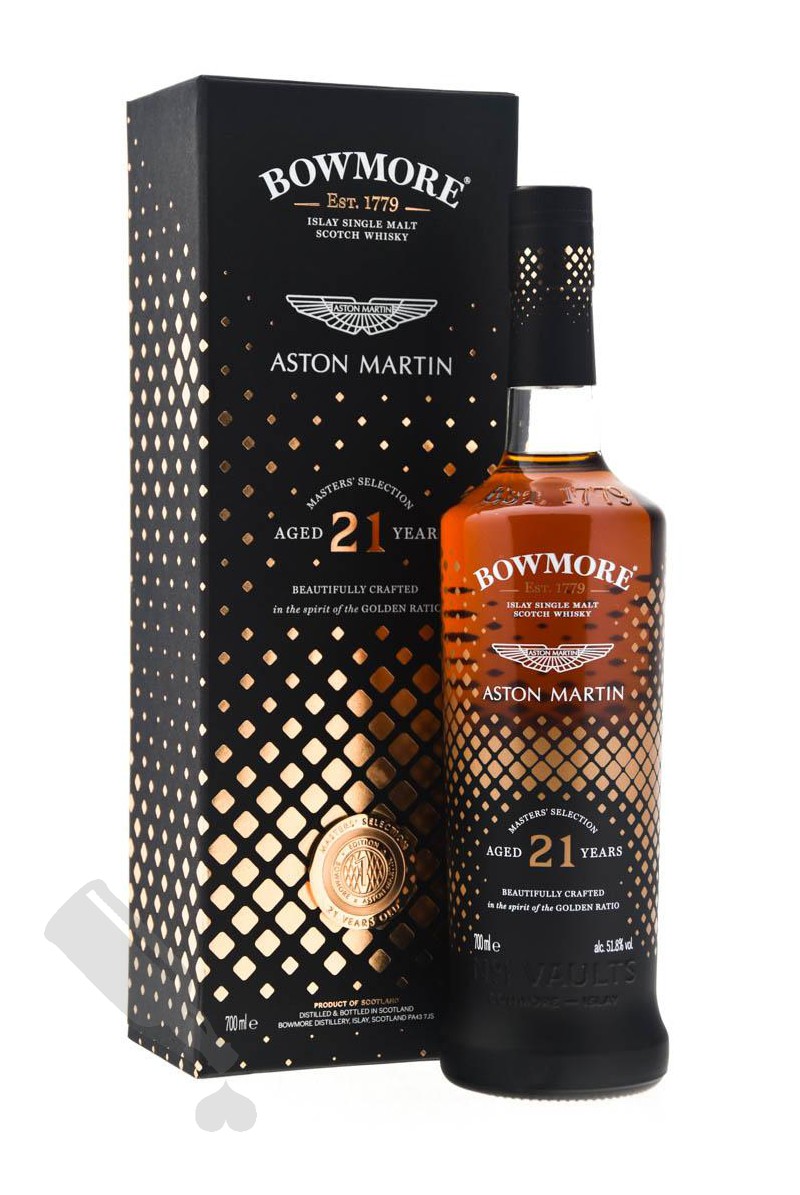 Bowmore 21 years Aston Martin Masters' Selection