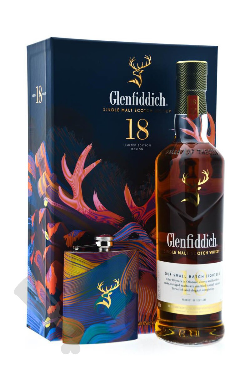 Glenfiddich 18 years Our Small Batch Eighteen - Giftpack