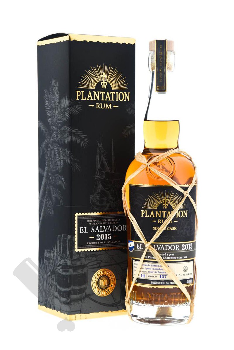 El Salvador 8 years 2015 - 2023 Plantation Rum Red Pineau des Charentes Wine Cask