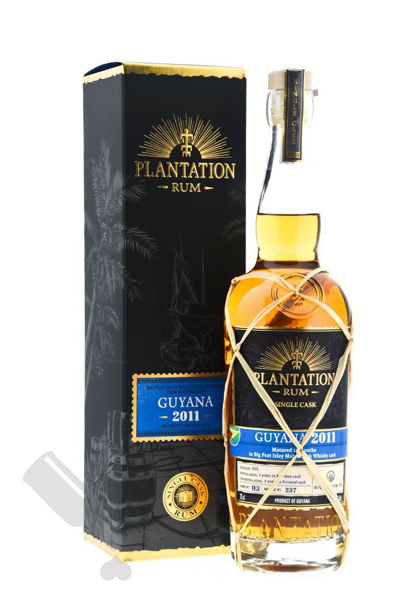 Guyana 12 years 2011 - 2023 Plantation Rum Big Peat Islay Whisky Cask