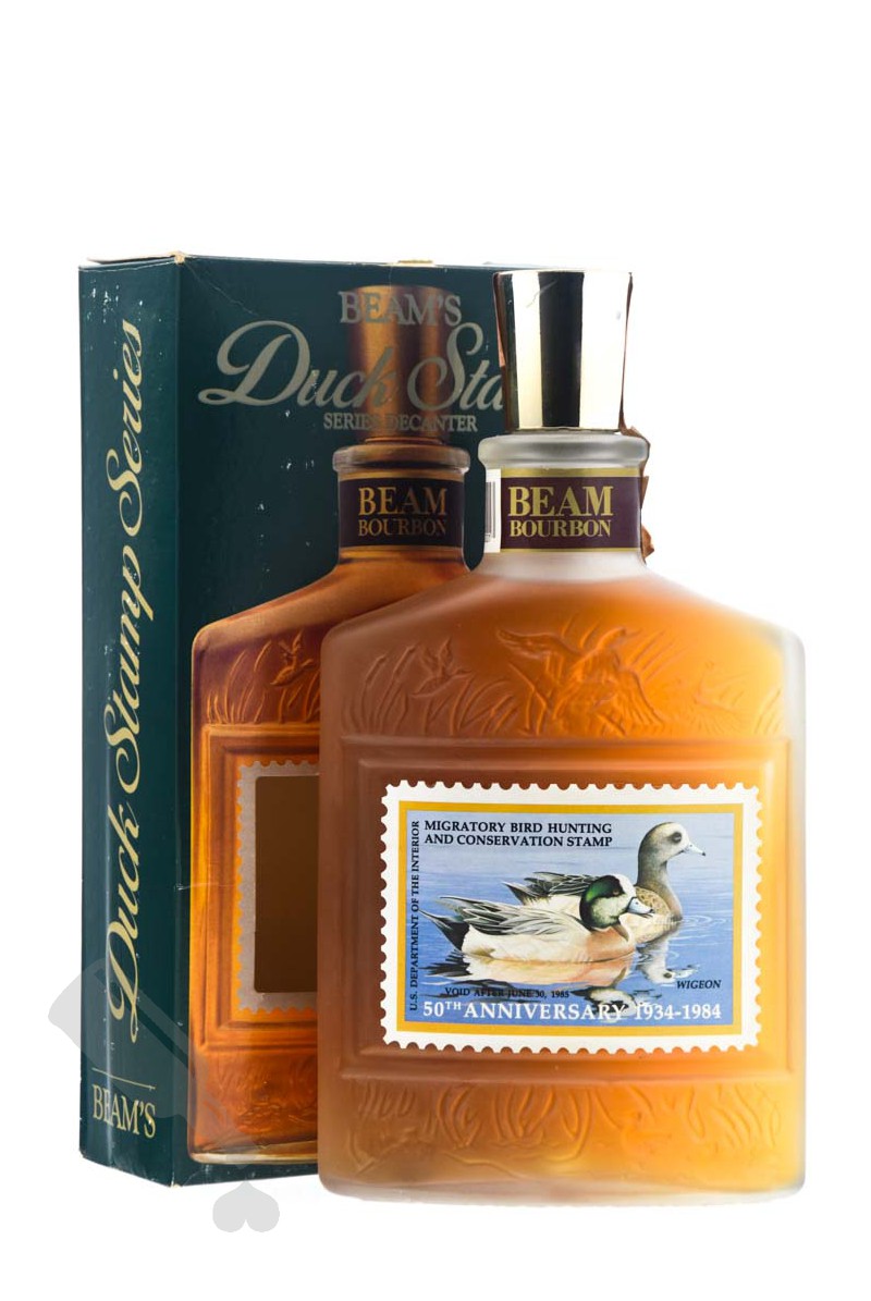 Beam's Duck Stamp Series Decanter 75cl - Bott. 1980's