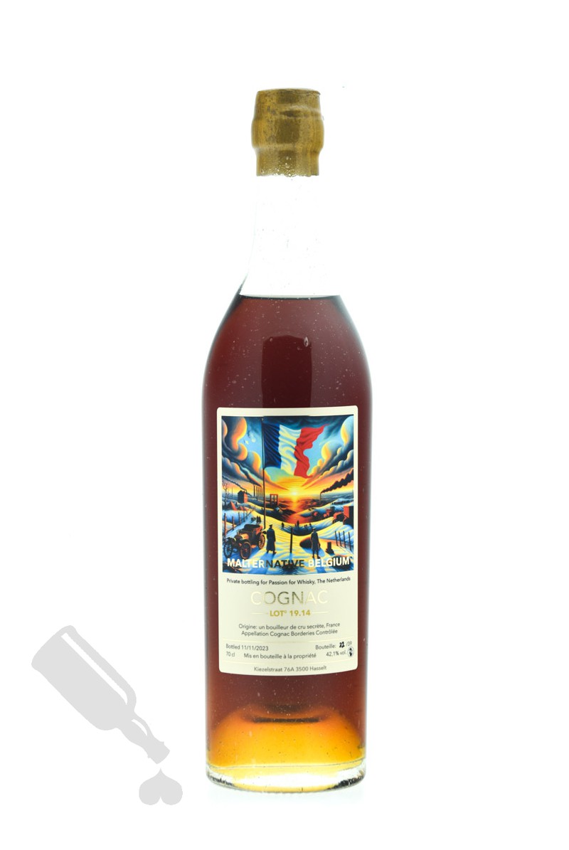 Cognac Lot 19.14 Malternative Belgium Private Bottling for Passion For Whisky