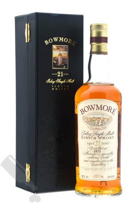 Bowmore 21 years Distilled in 1973