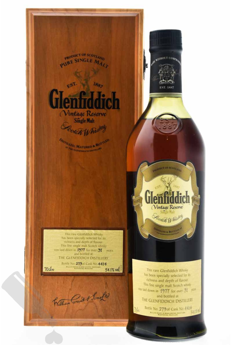 Glenfiddich 31 years 1977 - 2008 #4414 Vintage Reserve