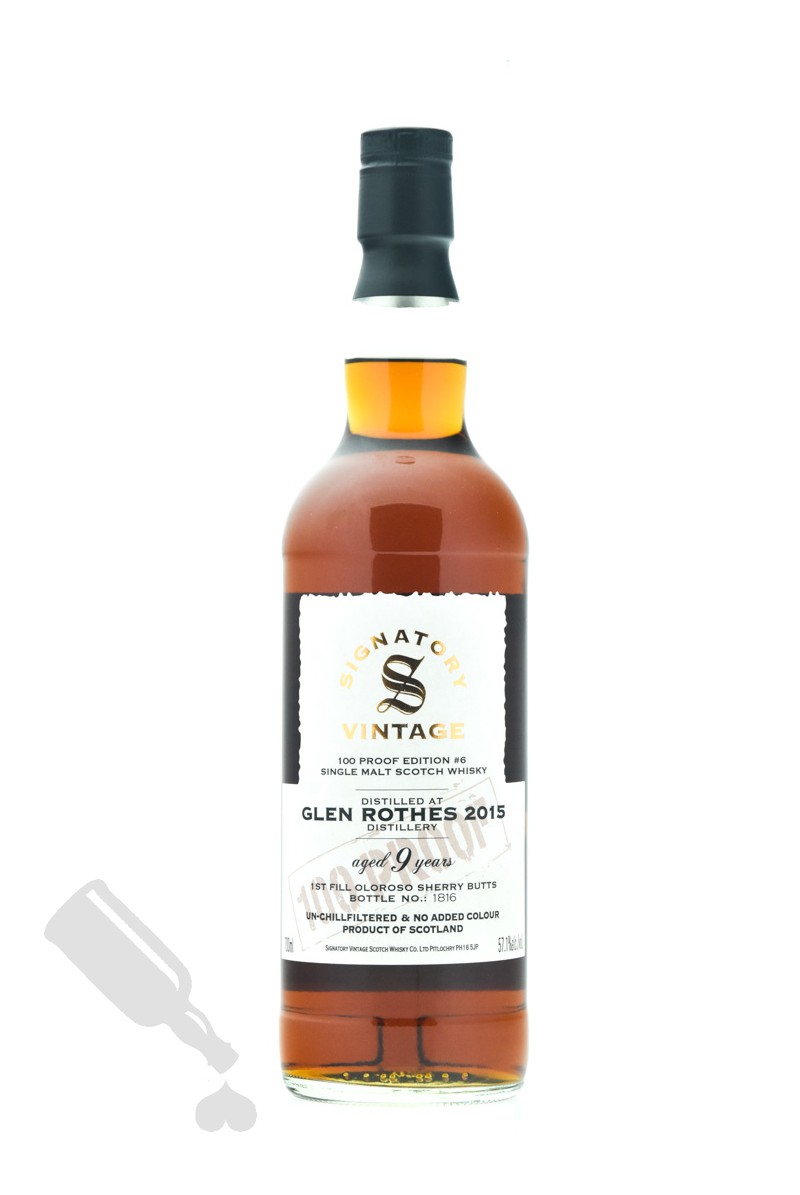 Glenrothes 9 years 100 Proof Edition #6