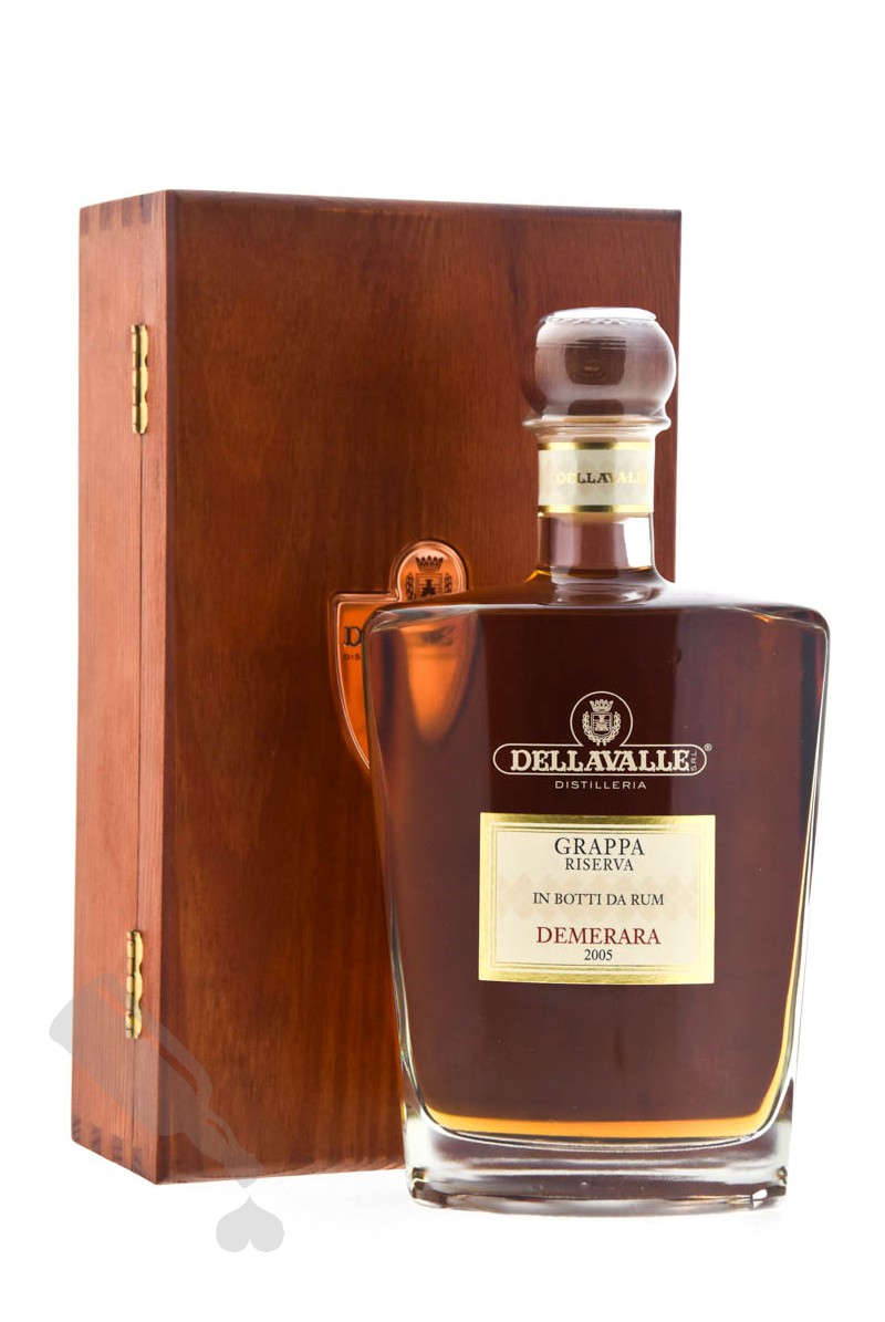 Dellavalle Grappa Affinata Rum Demerara 2005