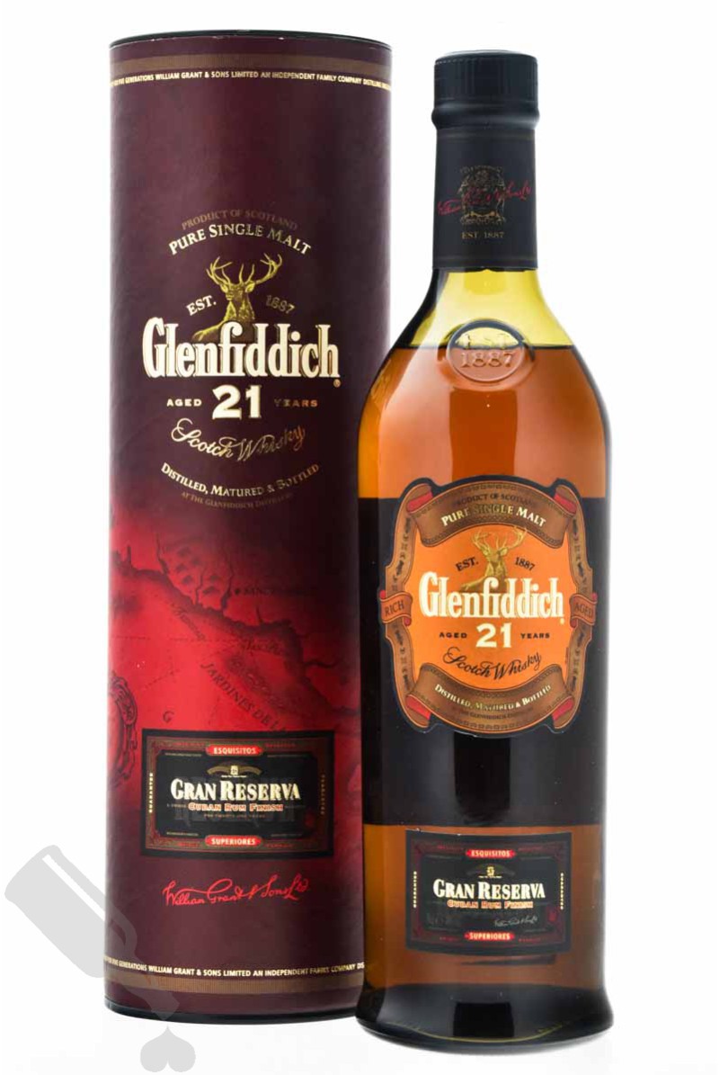 Glenfiddich 21 years Gran Reserva Cuban Rum Finish