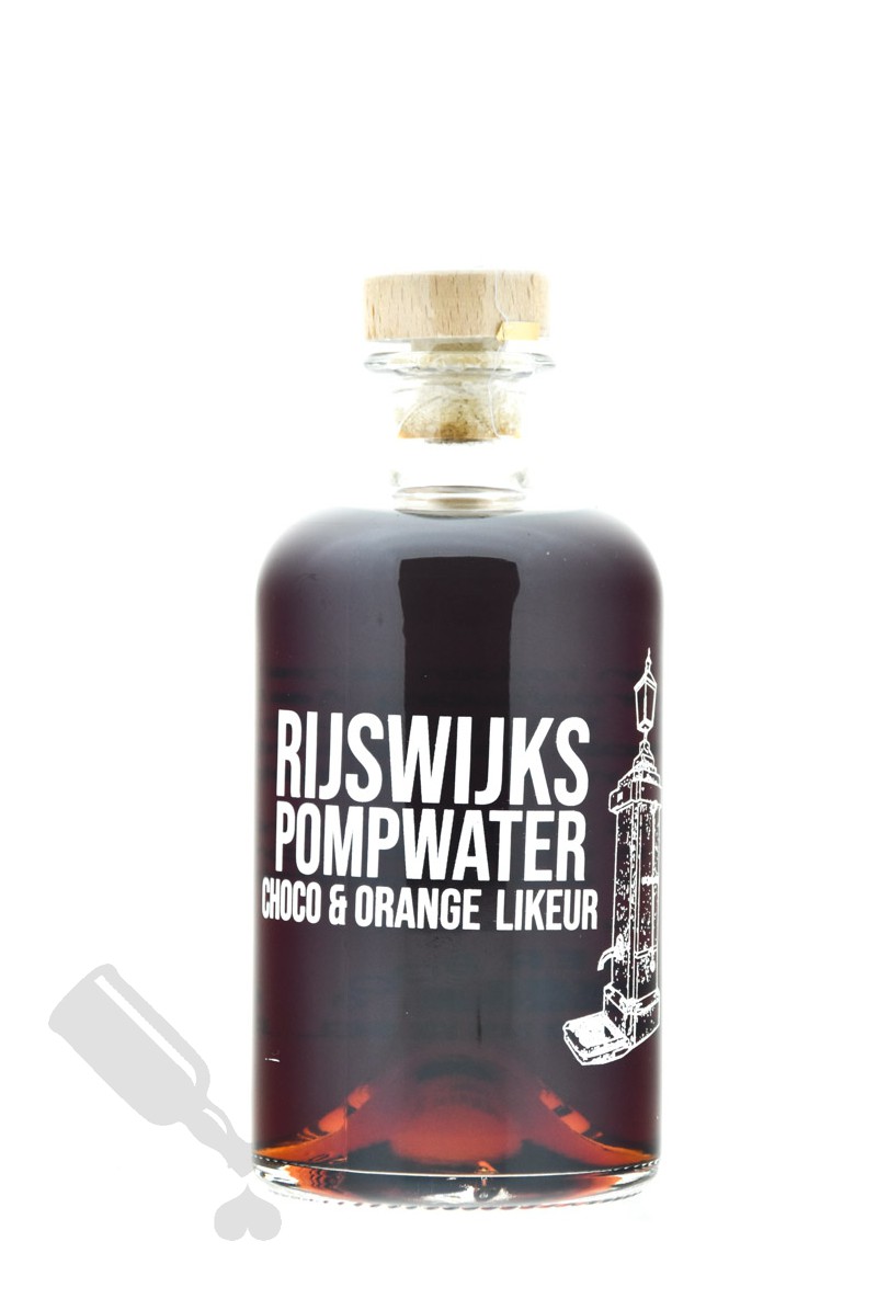 Rijswijks Pompwater Choco & Orange Likeur 50cl