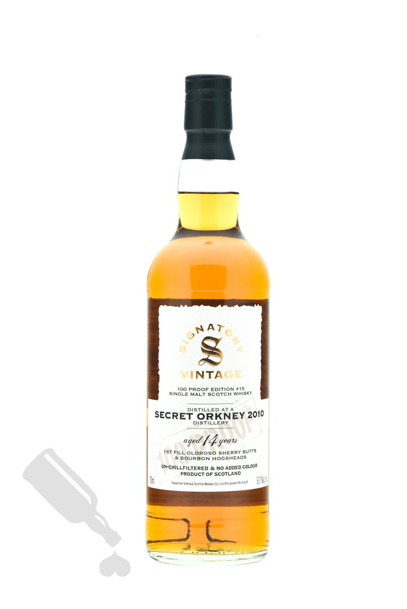 Secret Orkney 14 years 100 Proof Edition #15