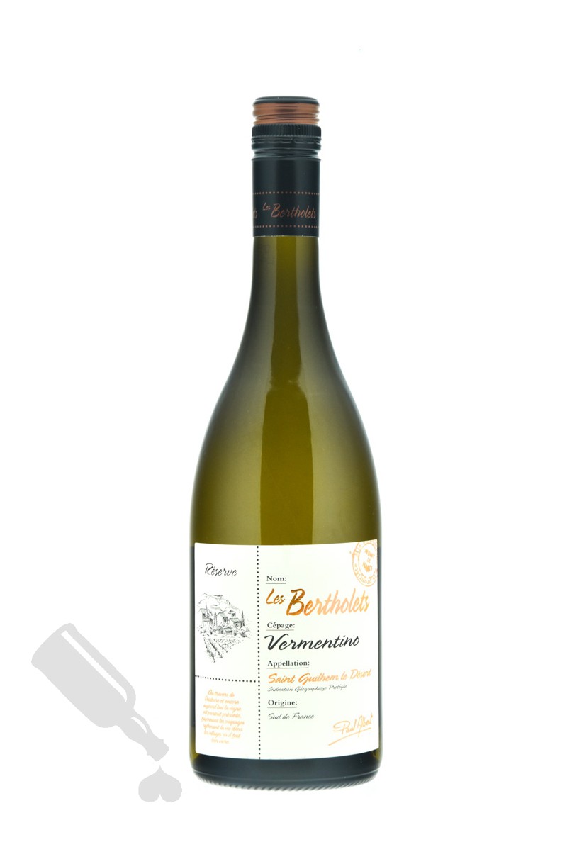 Les Bertholets Vermentino Réserve 2023 Les Bertholets Vermentino Réserve 2023