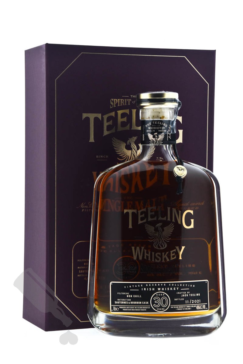 Teeling 30 years Vintage Reserve Collection