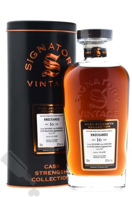 Knockando 16 years 2008 - 2025 #101 Cask Strength Collection