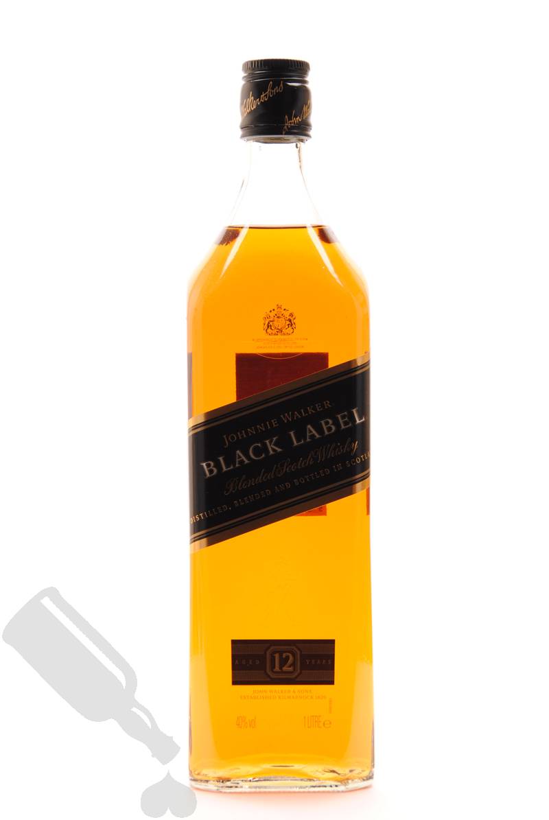 Johnnie Walker 12 years Black Label 100cl | Passion for Whisky