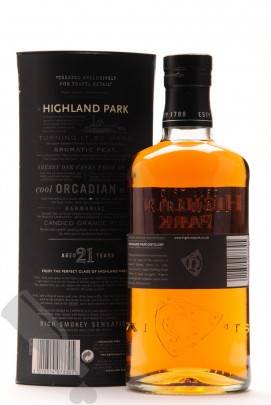 Highland Park 21 years - Old Bottling