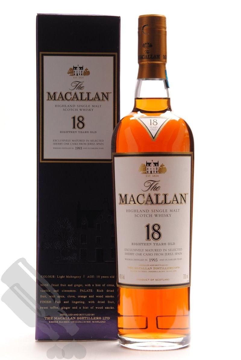 Macallan 18 Years 1993 Passion For Whisky