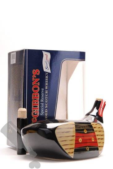 McGibbon's Special Reserve Golf Club - Ceramic Decanter